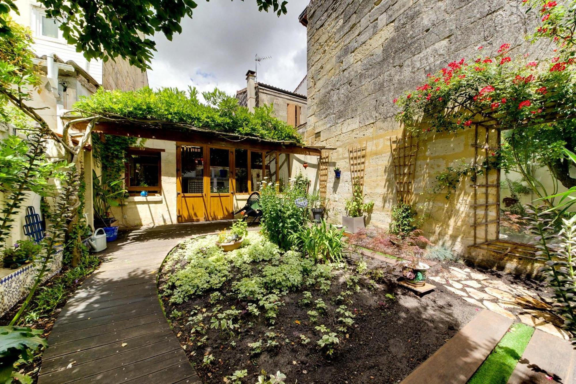 Superbe Maison En Pierre Bordelaise ボルドー エクステリア 写真